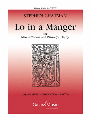 Book cover for Lo in a Manger