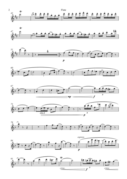 Prelude (from Carmen) - for Flute - with play along image number null