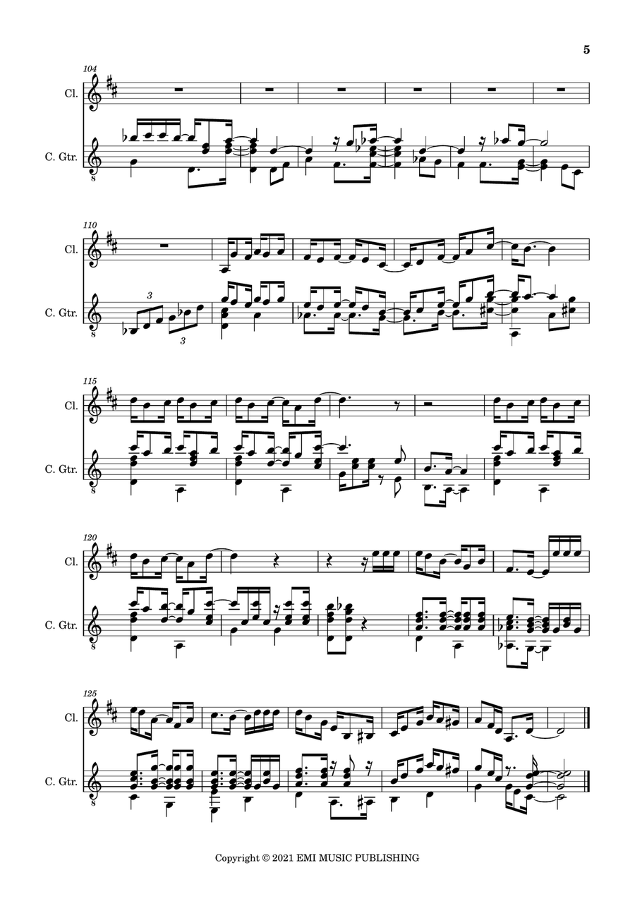 Rosa Morena Rosa Morena Chamber Music scores gallery preview page 5