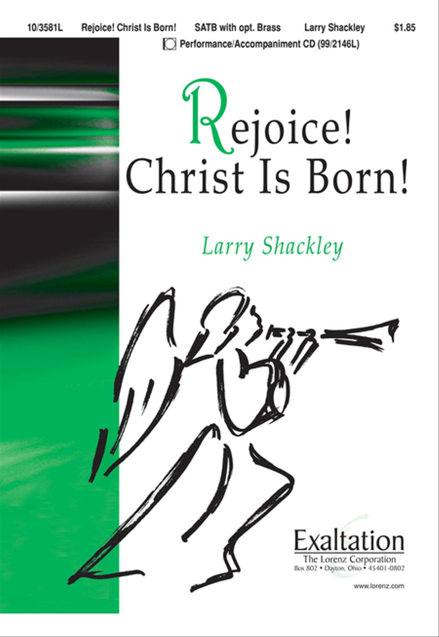 Rejoice! Christ Is Born! 4-Part scores gallery preview page 1