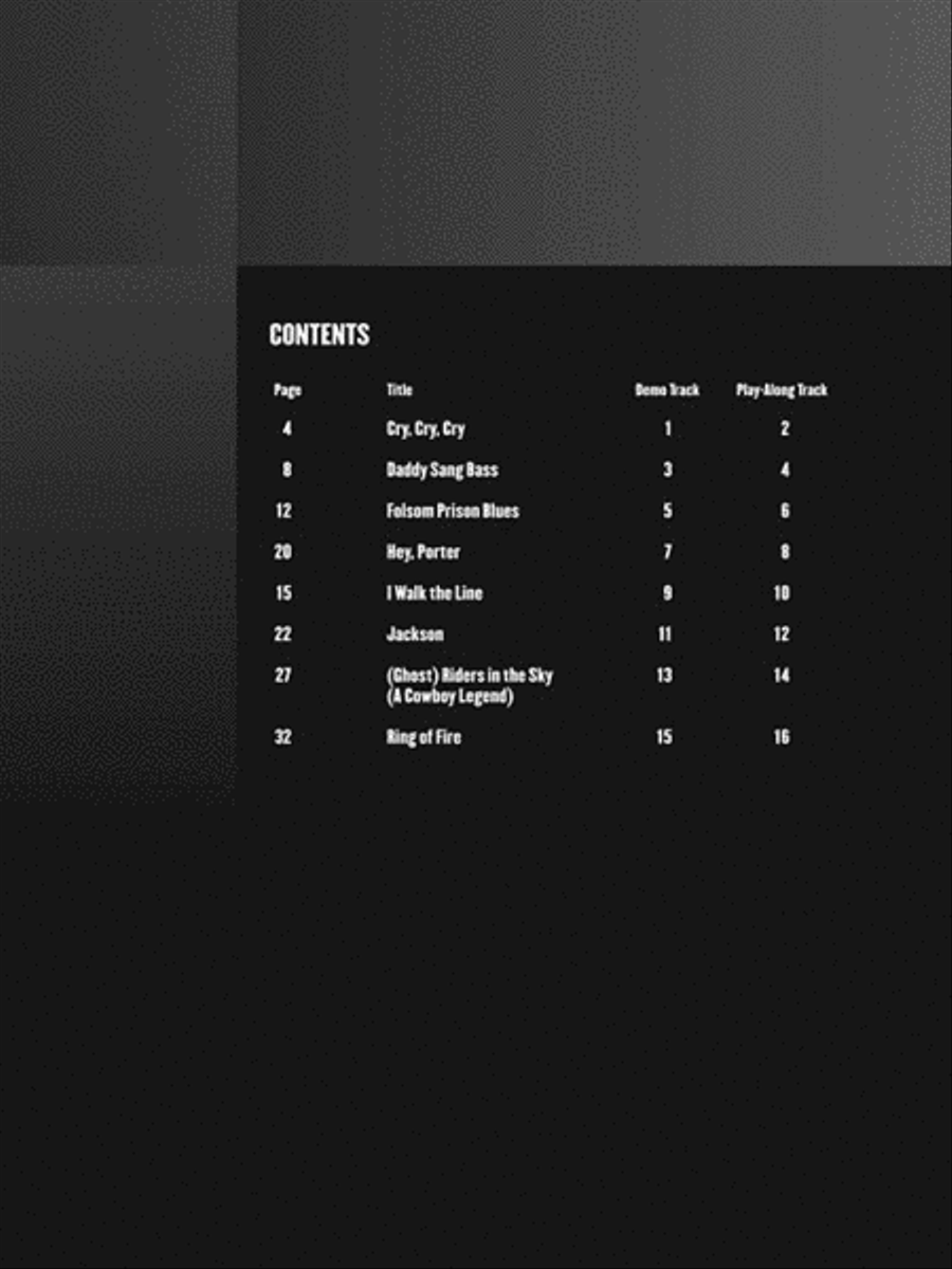 Johnny Cash Johnny Cash Ukulele scores gallery preview page 3