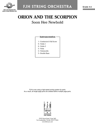 Orion and the Scorpion: Score