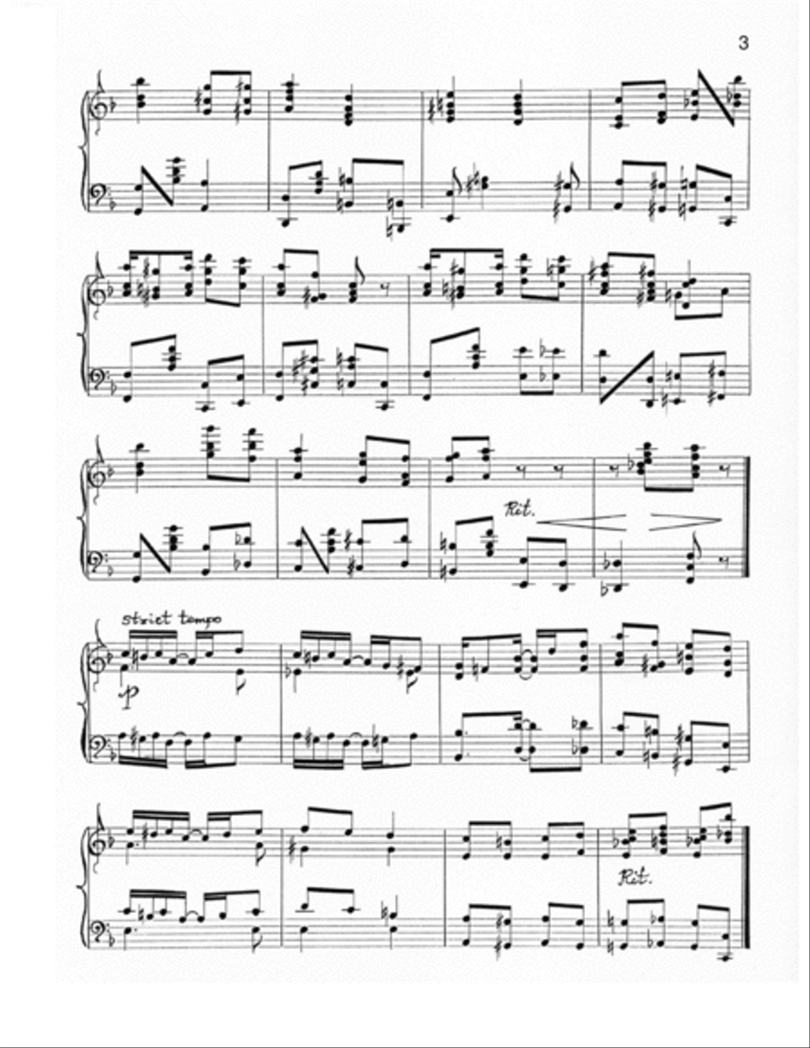 Evanescence Piano Solo scores gallery preview page 3