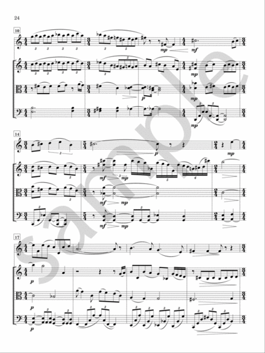 Oboe Quartet Oboe Quartet Chamber Music scores gallery preview page 12