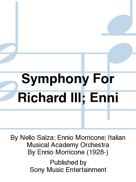 Symphony For Richard III; Enni