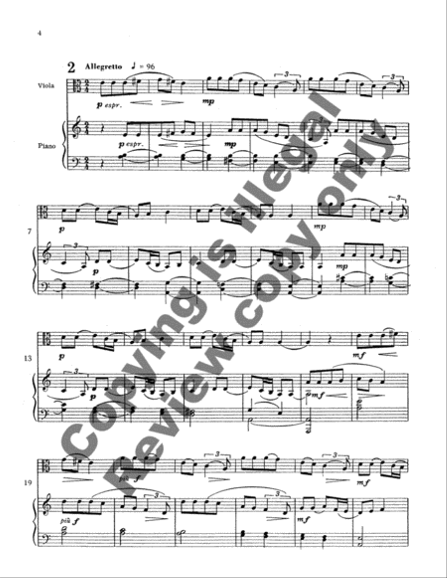 Three Hungarian Folksongs English Horn scores gallery preview page 7