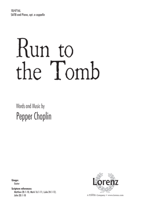 Book cover for Run to the Tomb