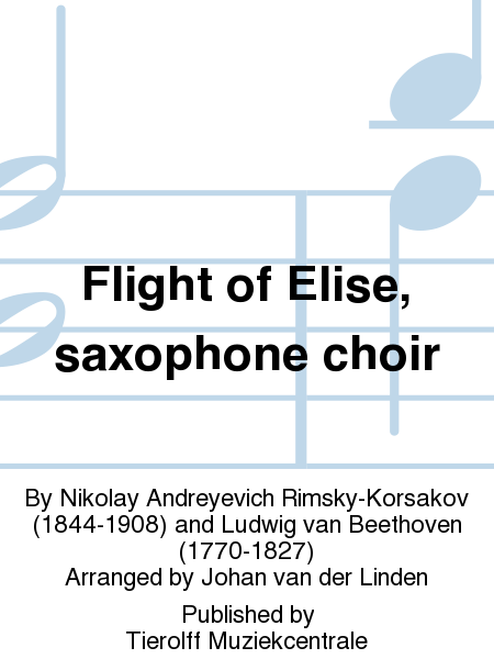 Flight of Elise, saxophone choir