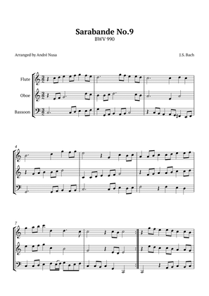 Sarabande No.9 BWV 990