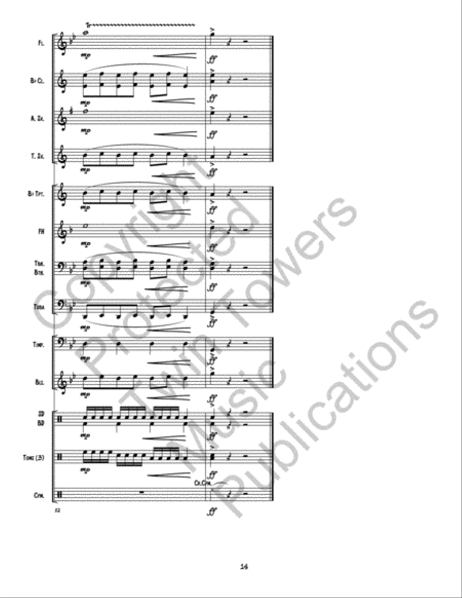 Its Alive! Concert Band scores gallery preview page 15