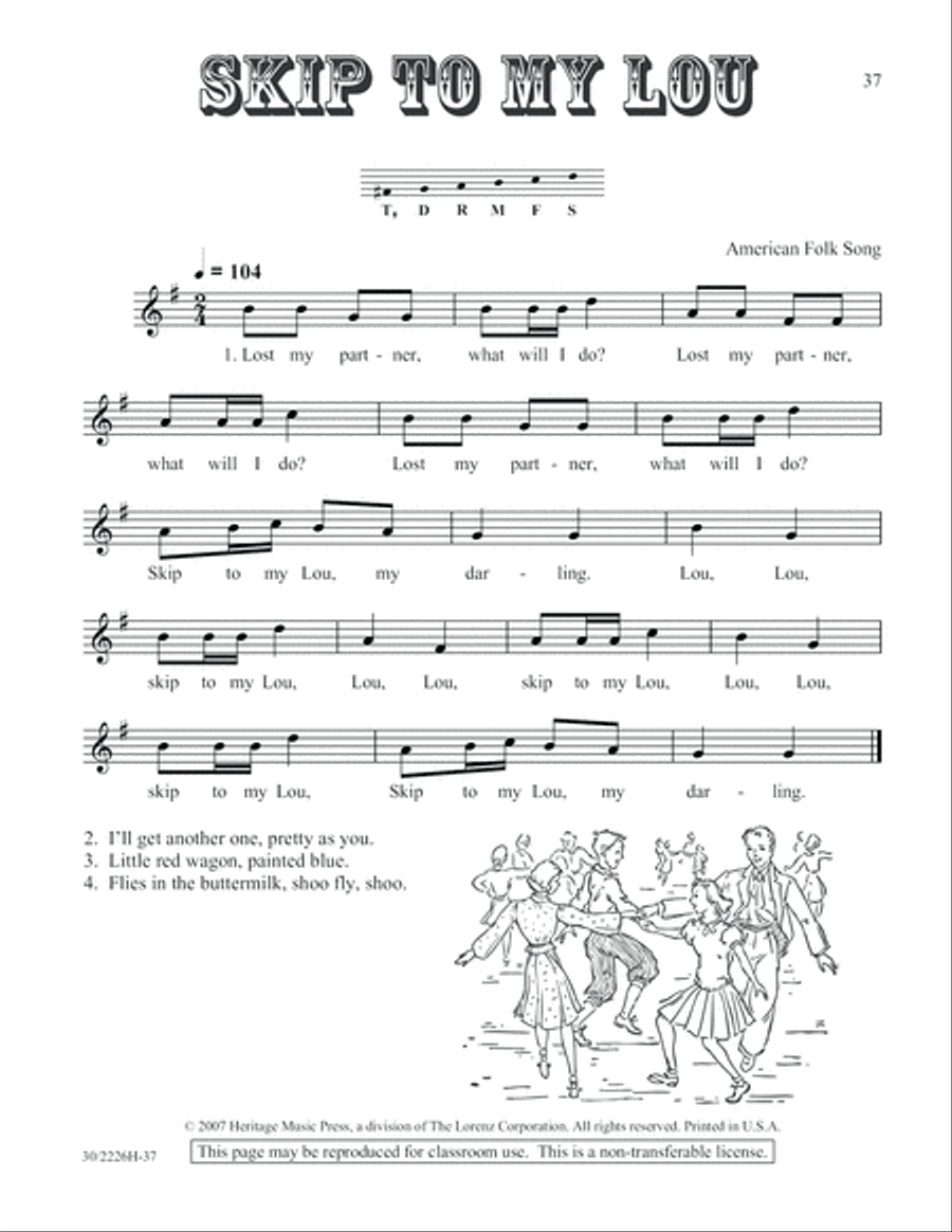 One-A-Day Warm-Ups for Orff Instruments Unison Choir scores gallery preview page 38