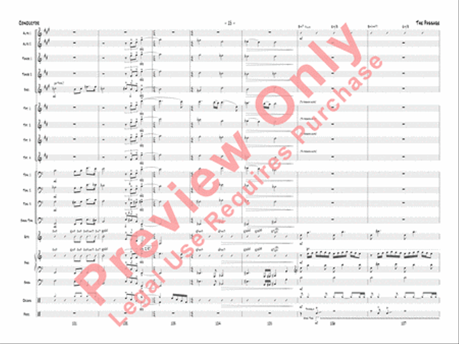 The Passage The Passage Jazz Ensemble scores gallery preview page 18