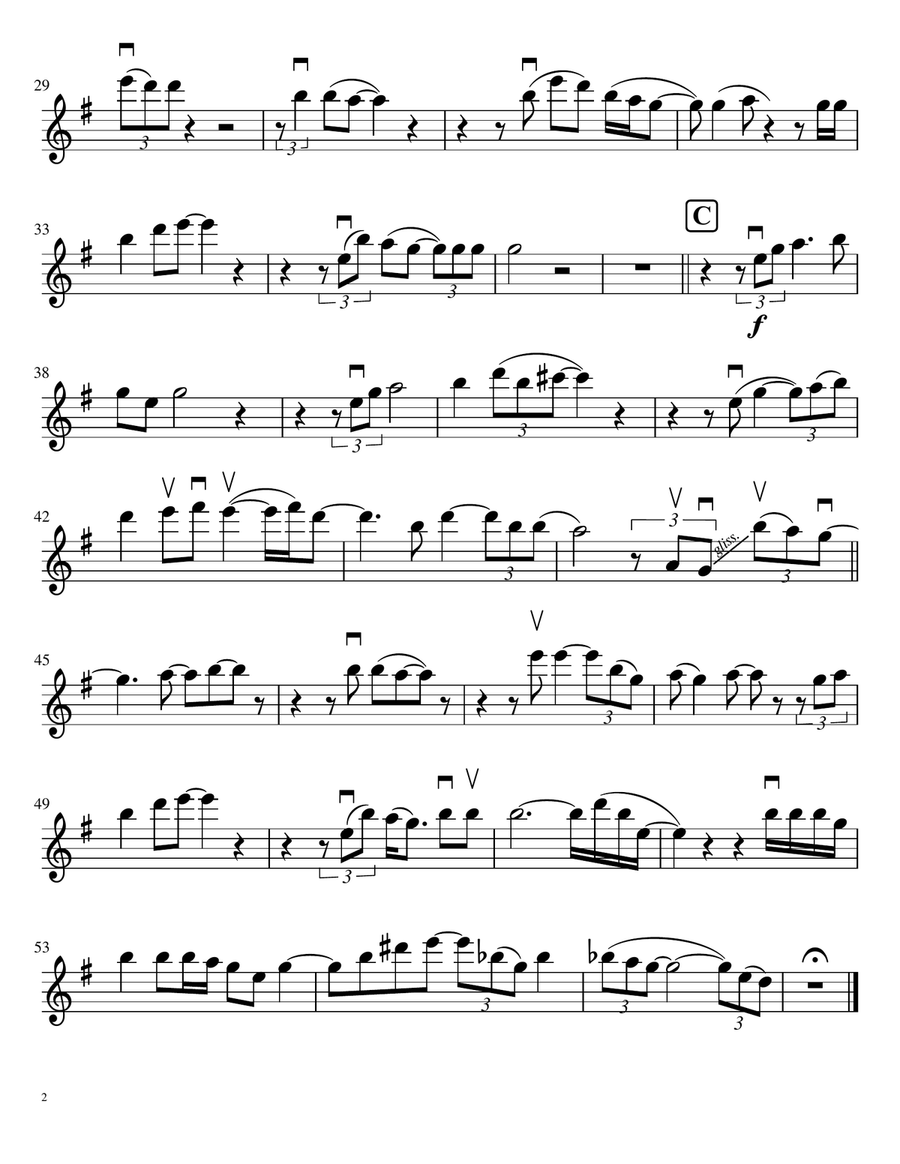 Georgia On My Mind String Quartet scores gallery preview page 6