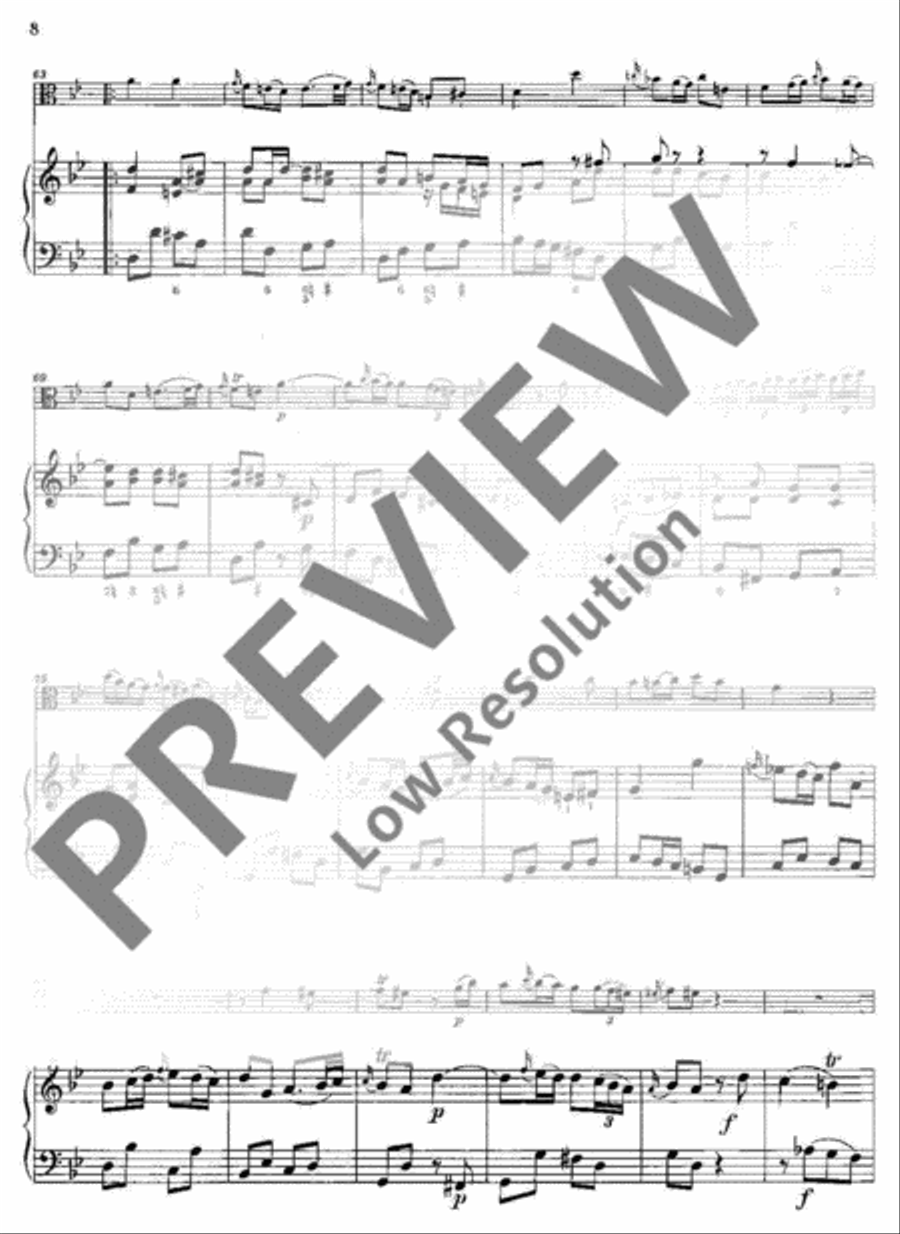 Sonata G Minor Cello scores gallery preview page 9