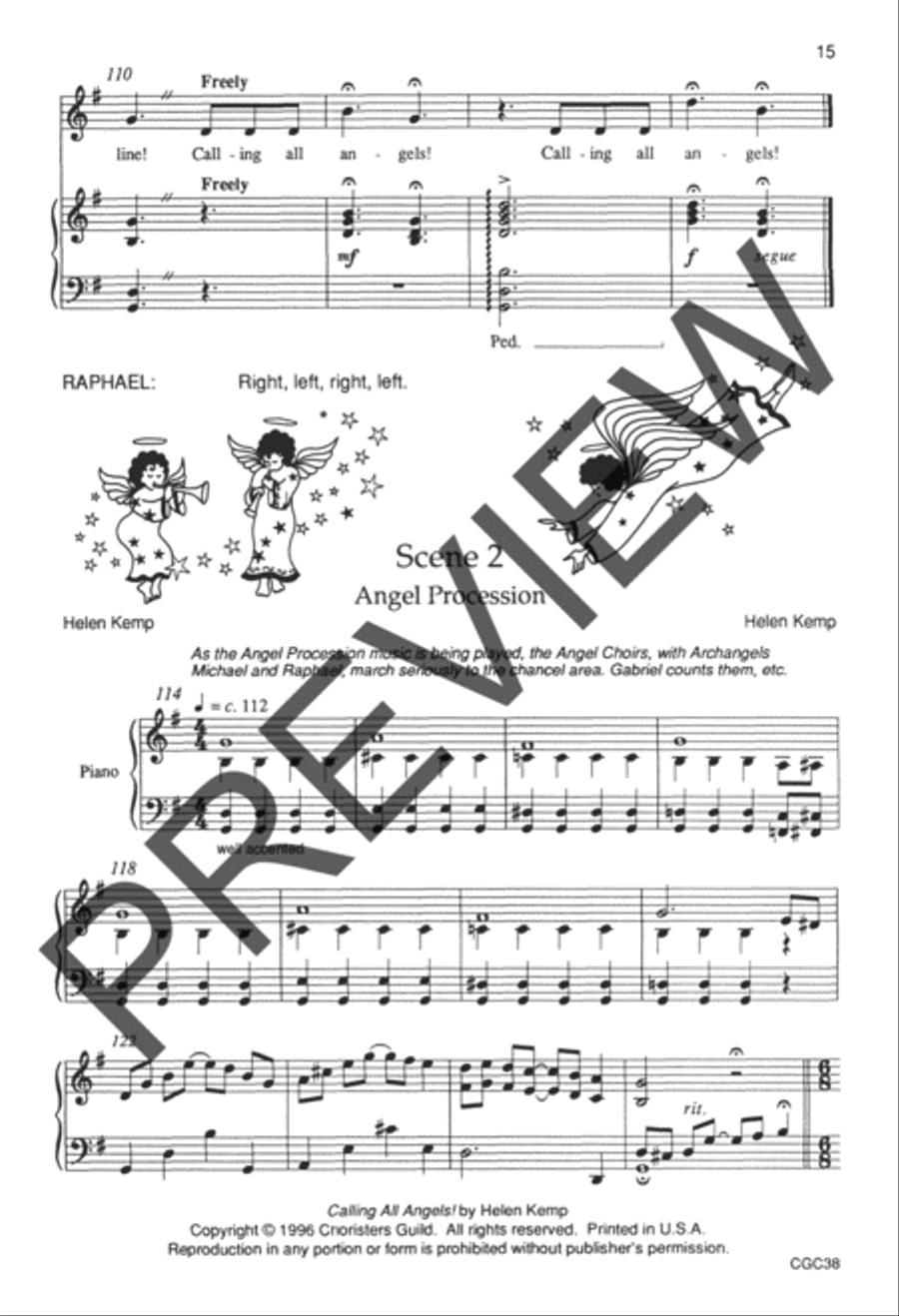 Welcome Back, Billy Best Preview Kit (Score & CD) Choir scores gallery preview page 8