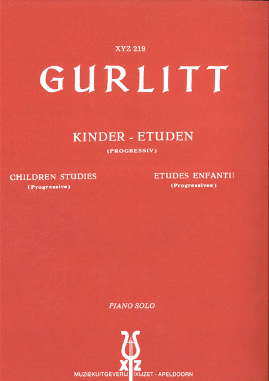 Kinder Etudes Piano Method scores gallery preview page 1