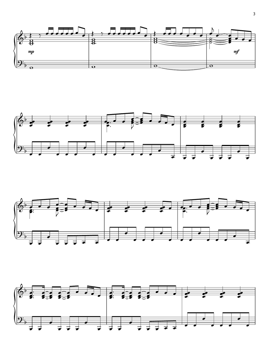 Style Style Piano Solo scores gallery preview page 3