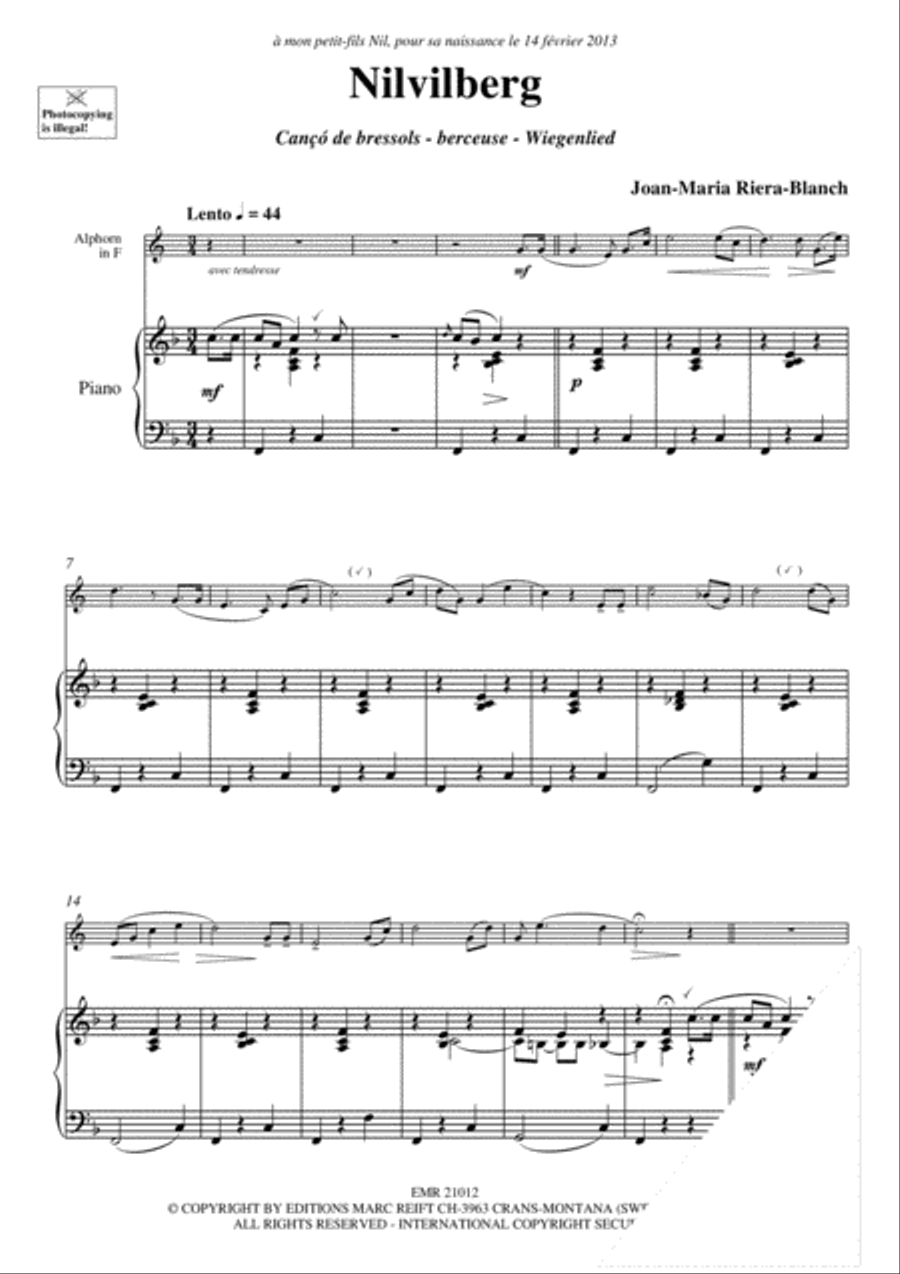 Nilvilberg Piano Accompaniment scores gallery preview page 3