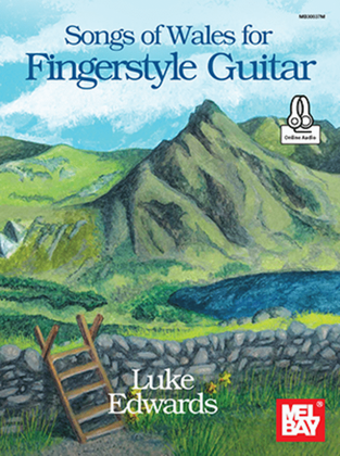 Book cover for Songs of Wales for Fingerstyle Guitar