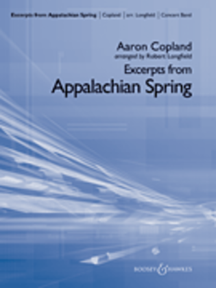 Book cover for Excerpts from Appalachian Spring