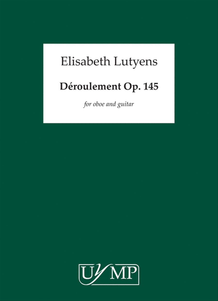 Déroulement Op.145 Oboe scores gallery preview page 1