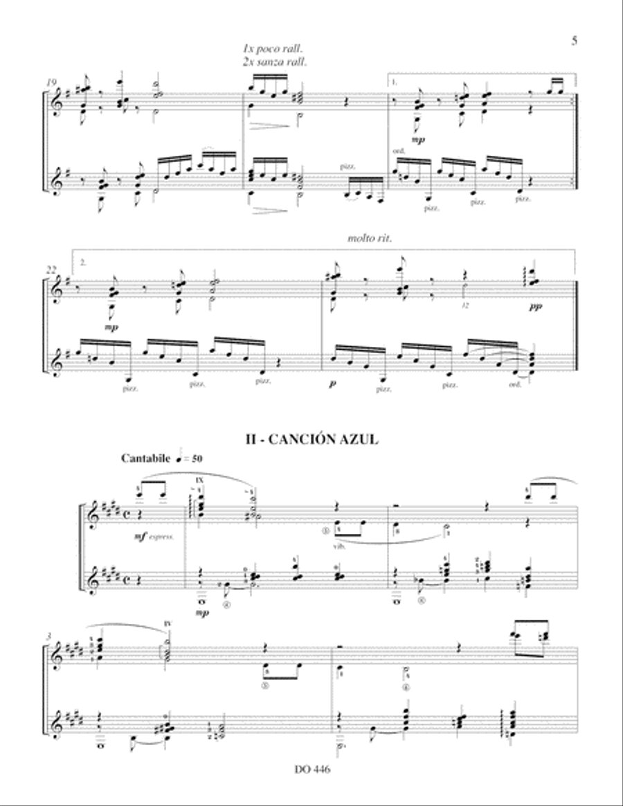 Sonatina Tropical Sonatina Tropical Classical Guitar scores gallery preview page 5