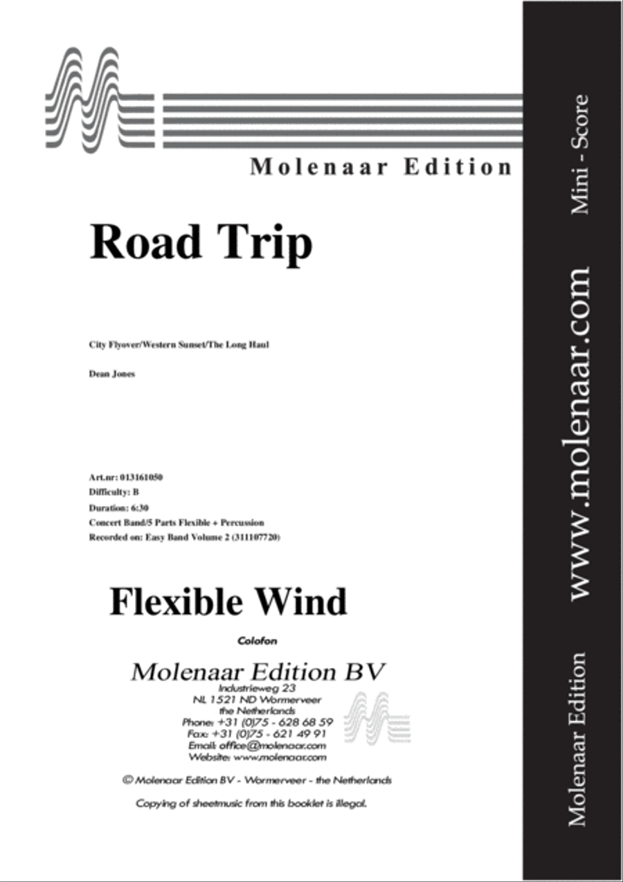 Road Trip Road Trip Concert Band scores gallery preview page 2