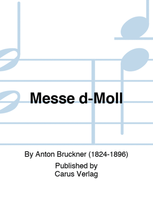 Book cover for Messe d-Moll