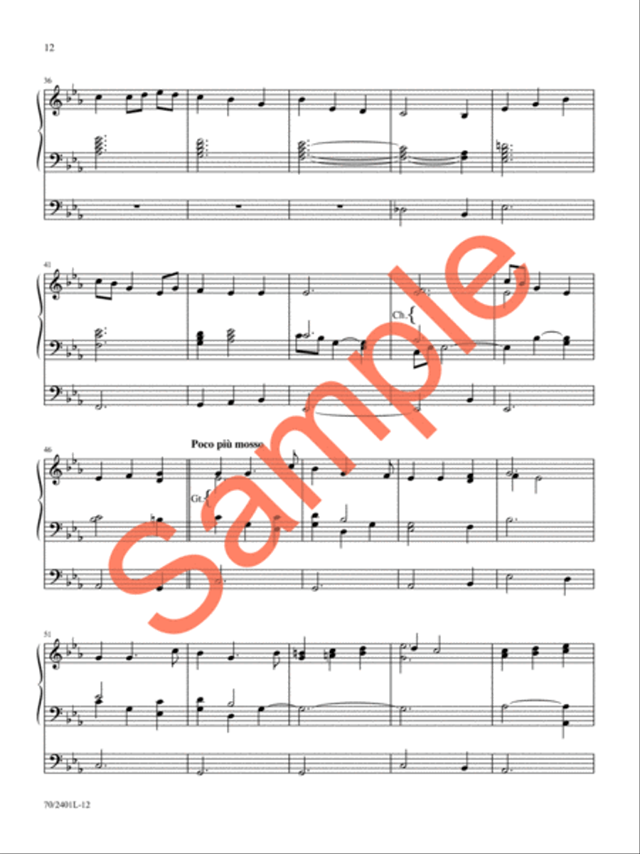 A Circle of Seasons Organ Solo scores gallery preview page 11