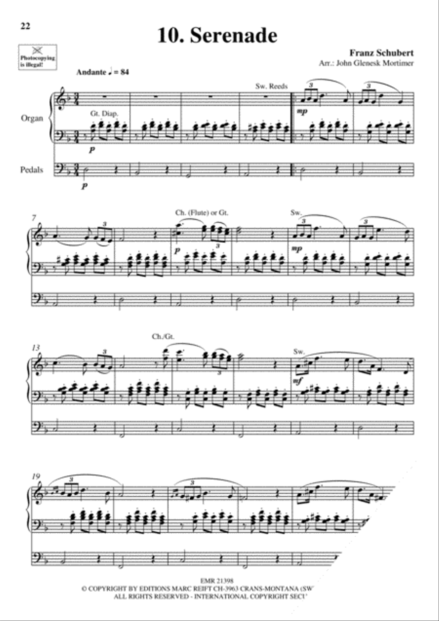 Wedding Favorites for Organ Trumpet scores gallery preview page 15