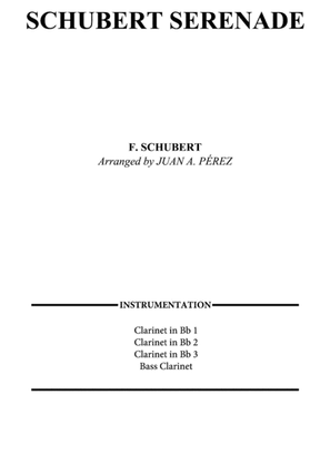 Book cover for Schubert Serenade - Clarinet Quartet