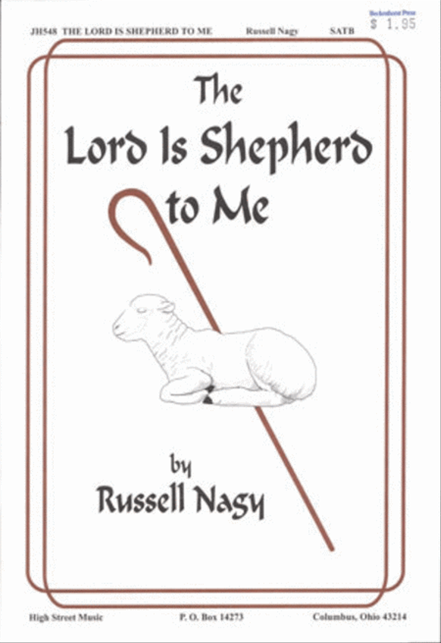 The Lord Is Shepherd To Me 4-Part scores gallery preview page 1