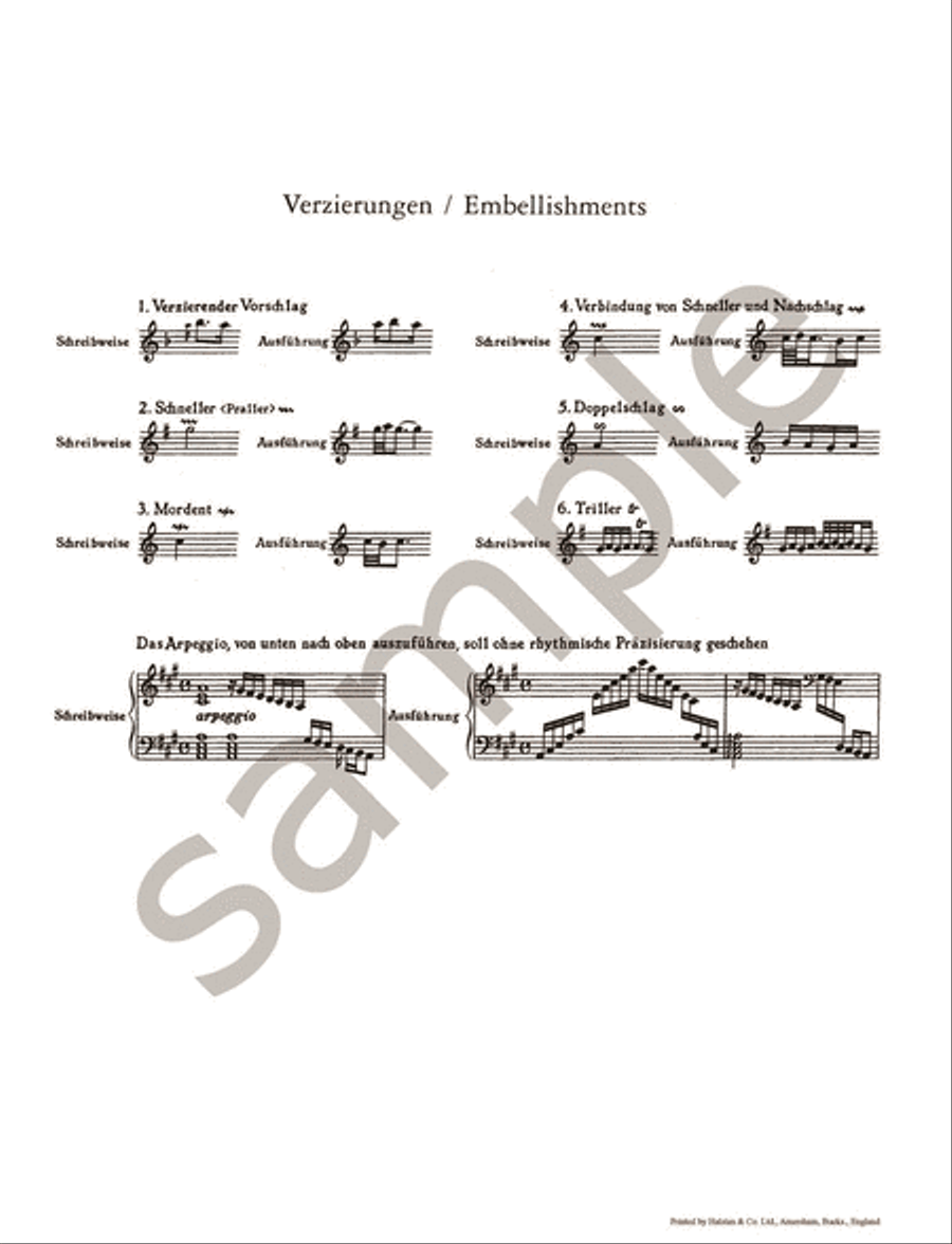 Keyboard Works -- Suites (Second Set) HWV 434-442 Piano scores gallery preview page 8