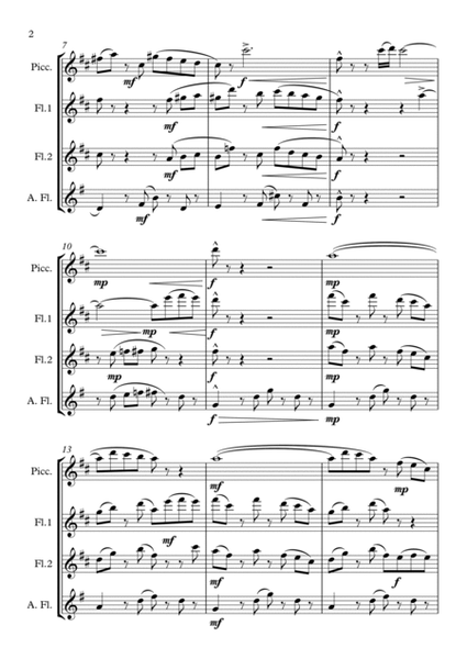 Calypso - Flute Quartet image number null