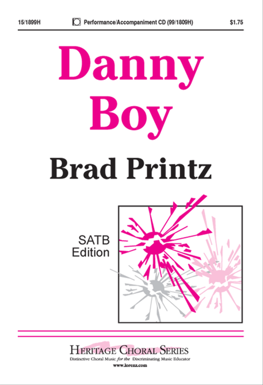 Danny Boy 4-Part scores gallery preview page 1