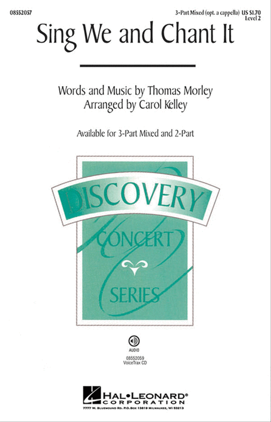 Sing We and Chant It Sing We and Chant It 2-Part scores gallery preview page 1