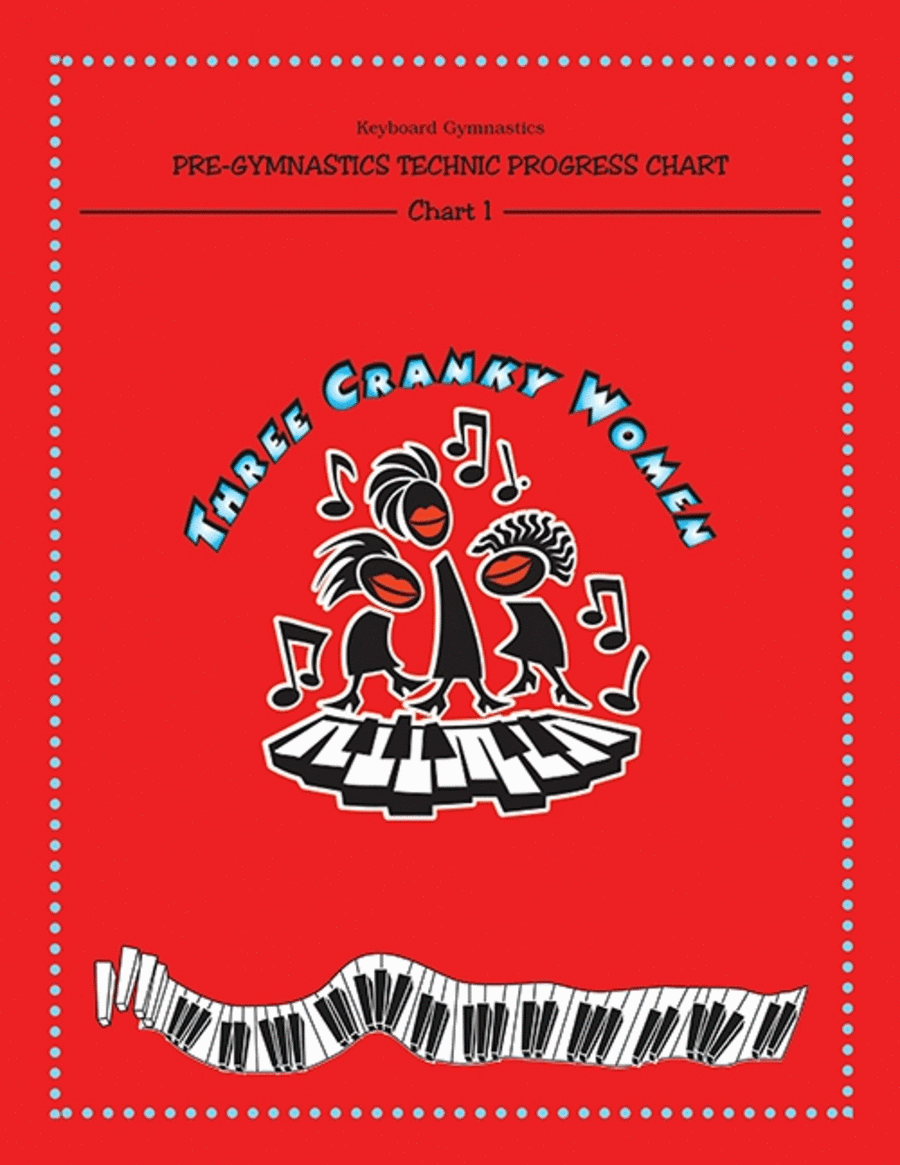 Pre Technic Gymnastics Chart 1 Piano Method scores gallery preview page 1