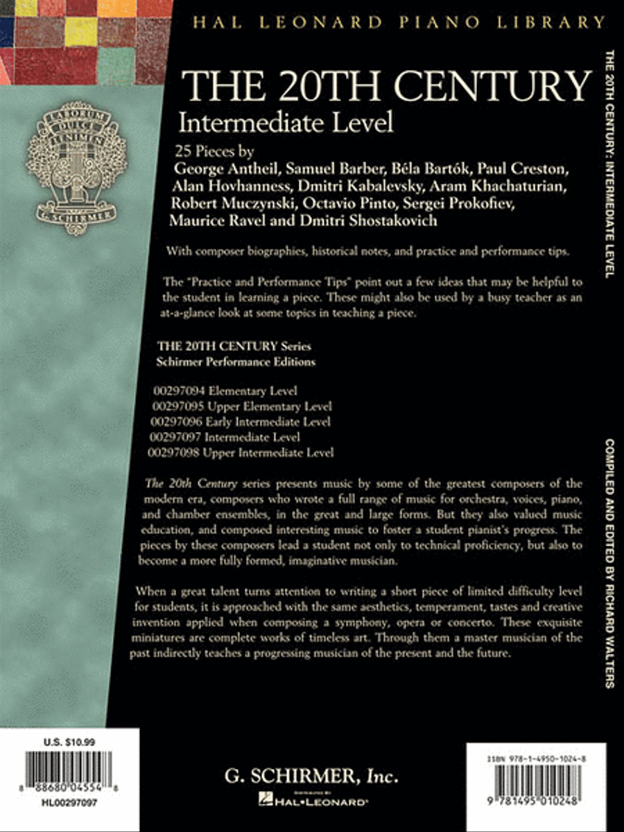 The 20th Century – Intermediate Level Piano Solo scores gallery preview page 3