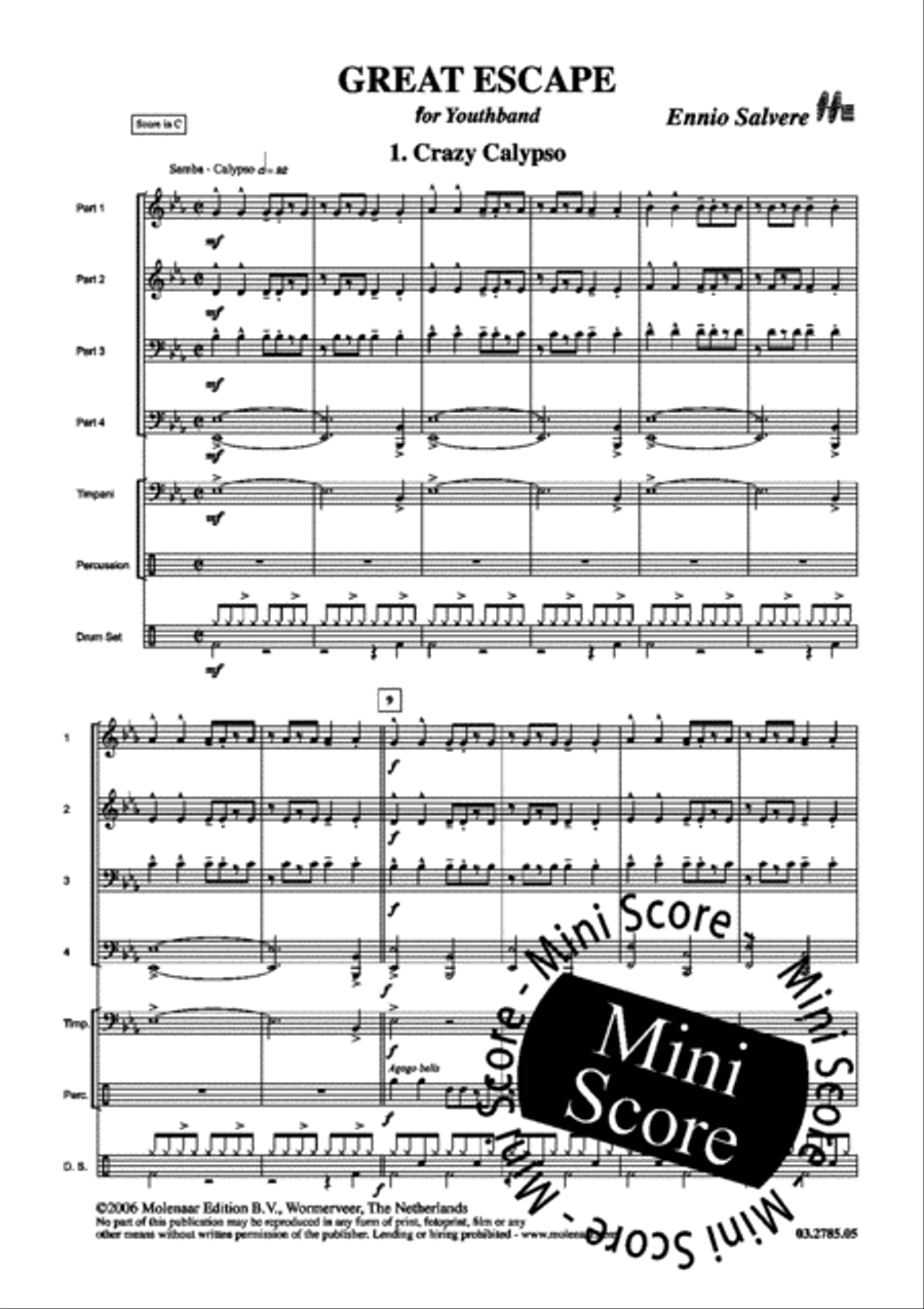 Great Escape Brass Band scores gallery preview page 5