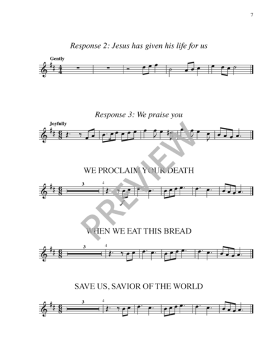 Ruah - Instrument edition Trumpet scores gallery preview page 8