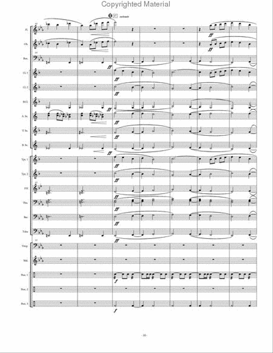 Monuments Concert Band scores gallery preview page 11