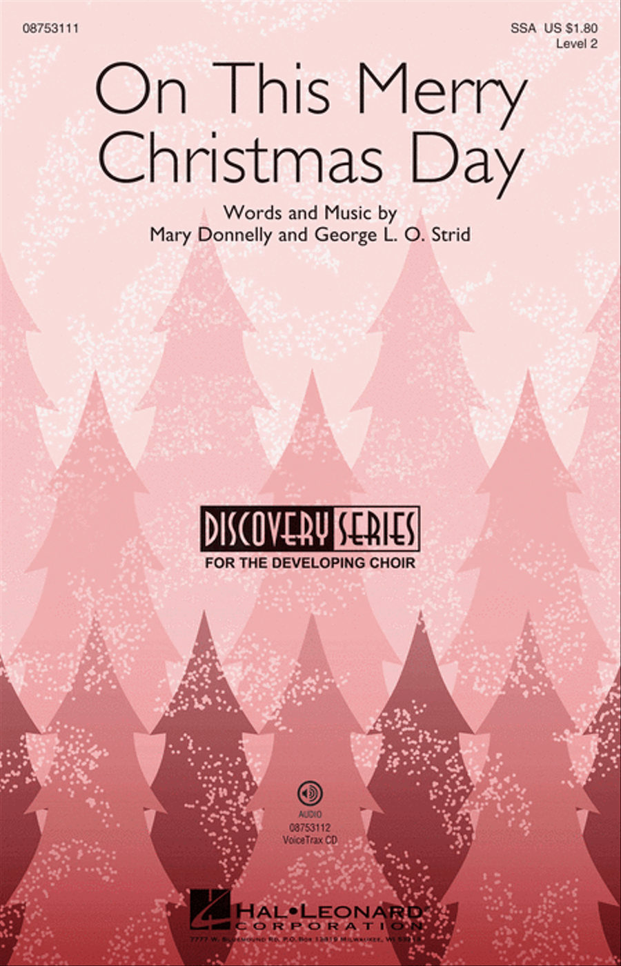 On This Merry Christmas Day Choir scores gallery preview page 1