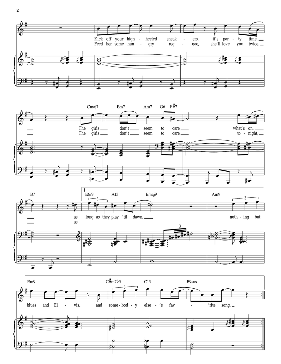 FM Piano, Vocal scores gallery preview page 2