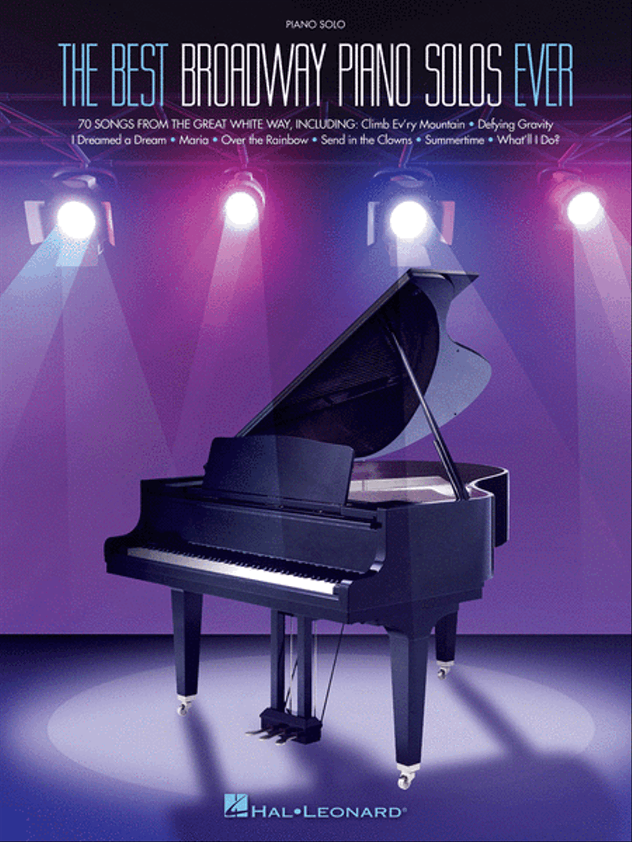 The Best Broadway Piano Solos Ever Piano Solo scores gallery preview page 1