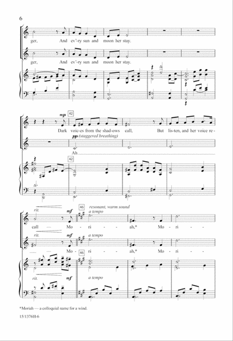 The Poet Sings The Poet Sings SSA scores gallery preview page 6