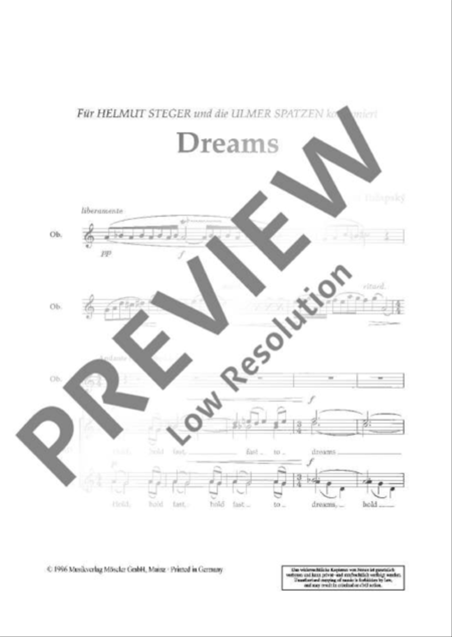 Dreams Women's Choir scores gallery preview page 3