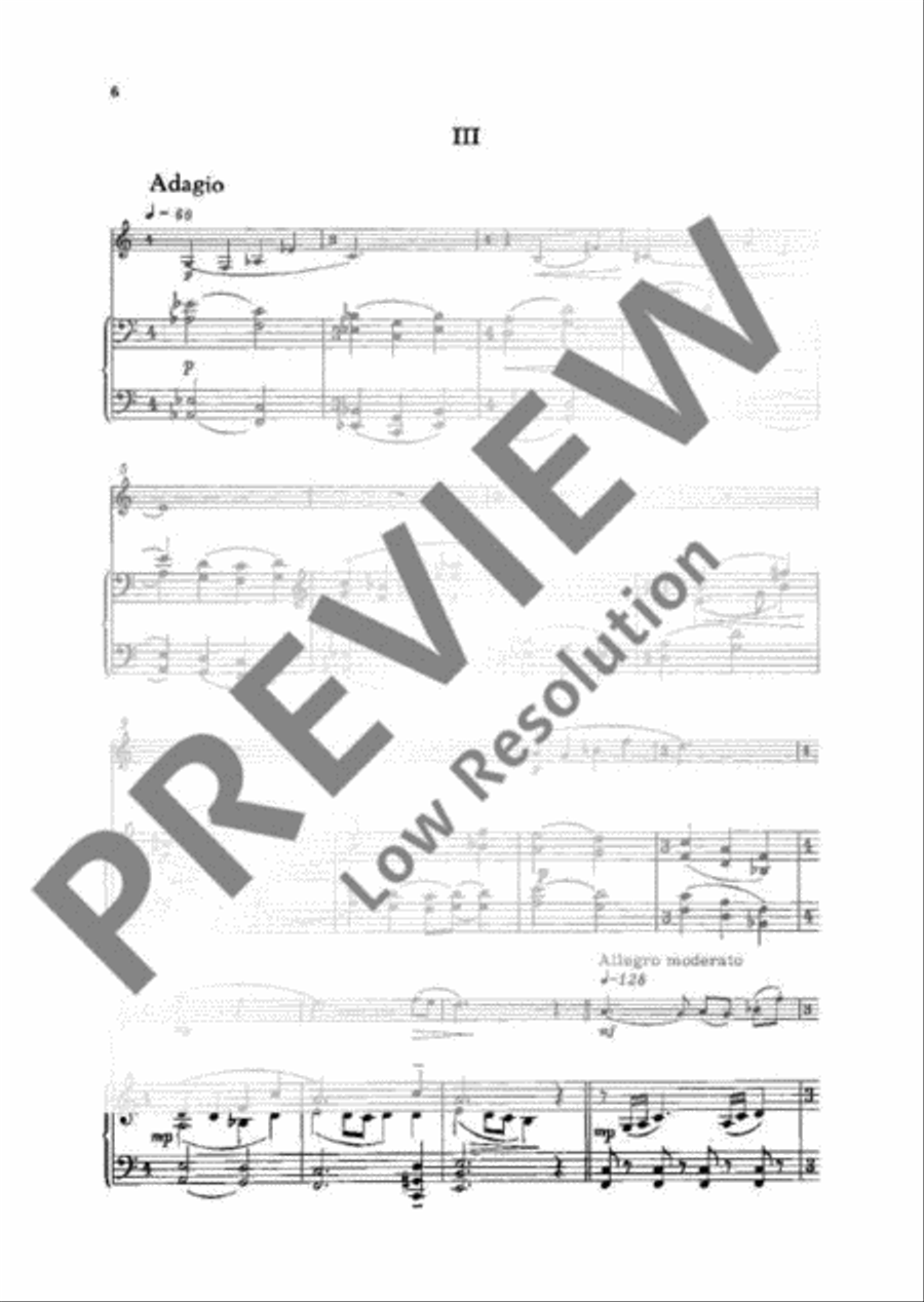 Small lyric Clarinet Solo scores gallery preview page 9