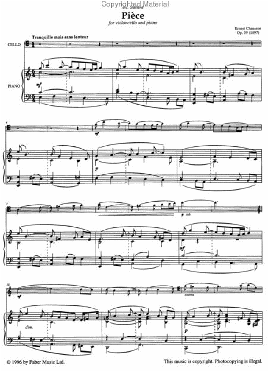 Piece, Op. 39