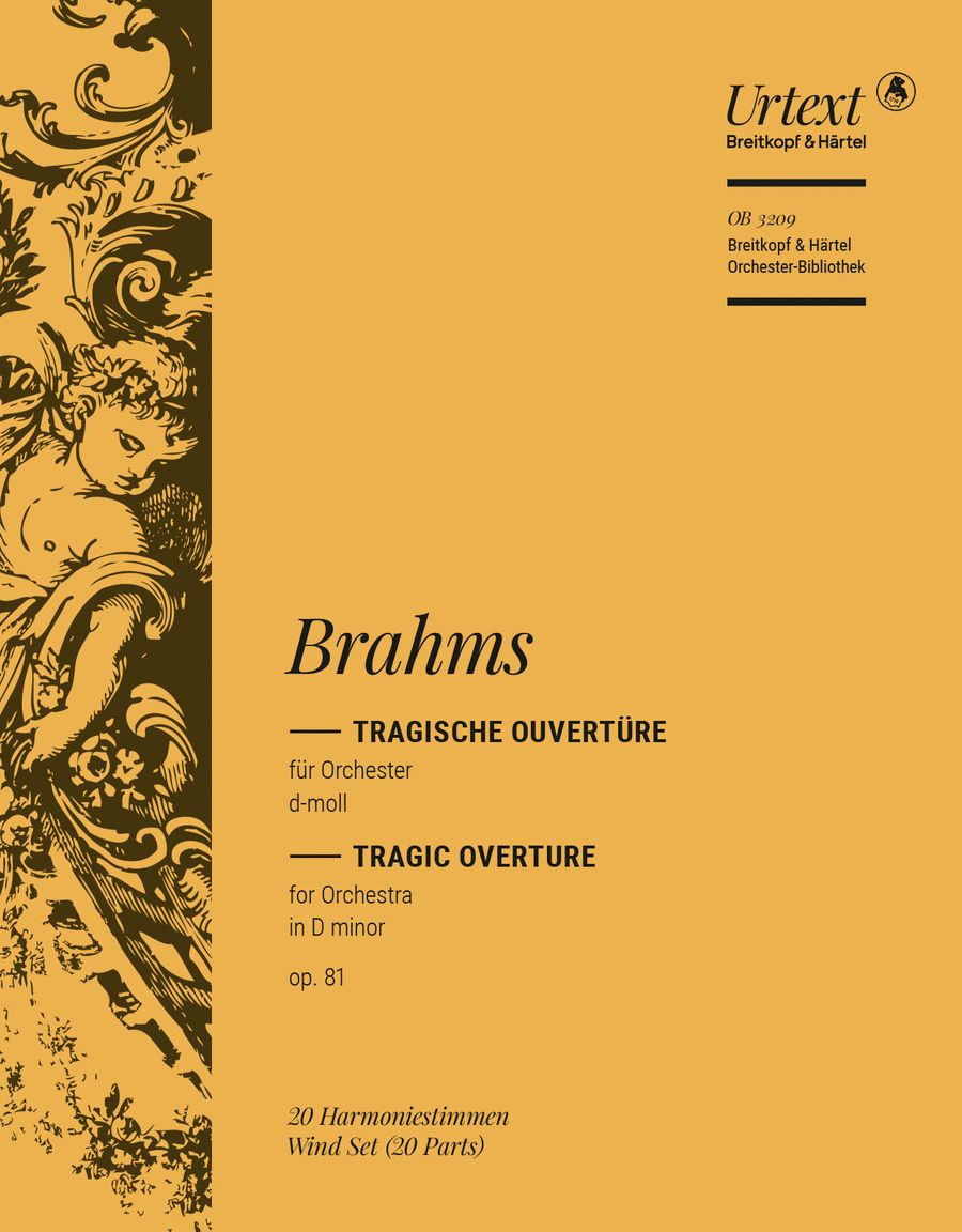 Tragic Overture in D minor Op. 81 Orchestra scores gallery preview page 1