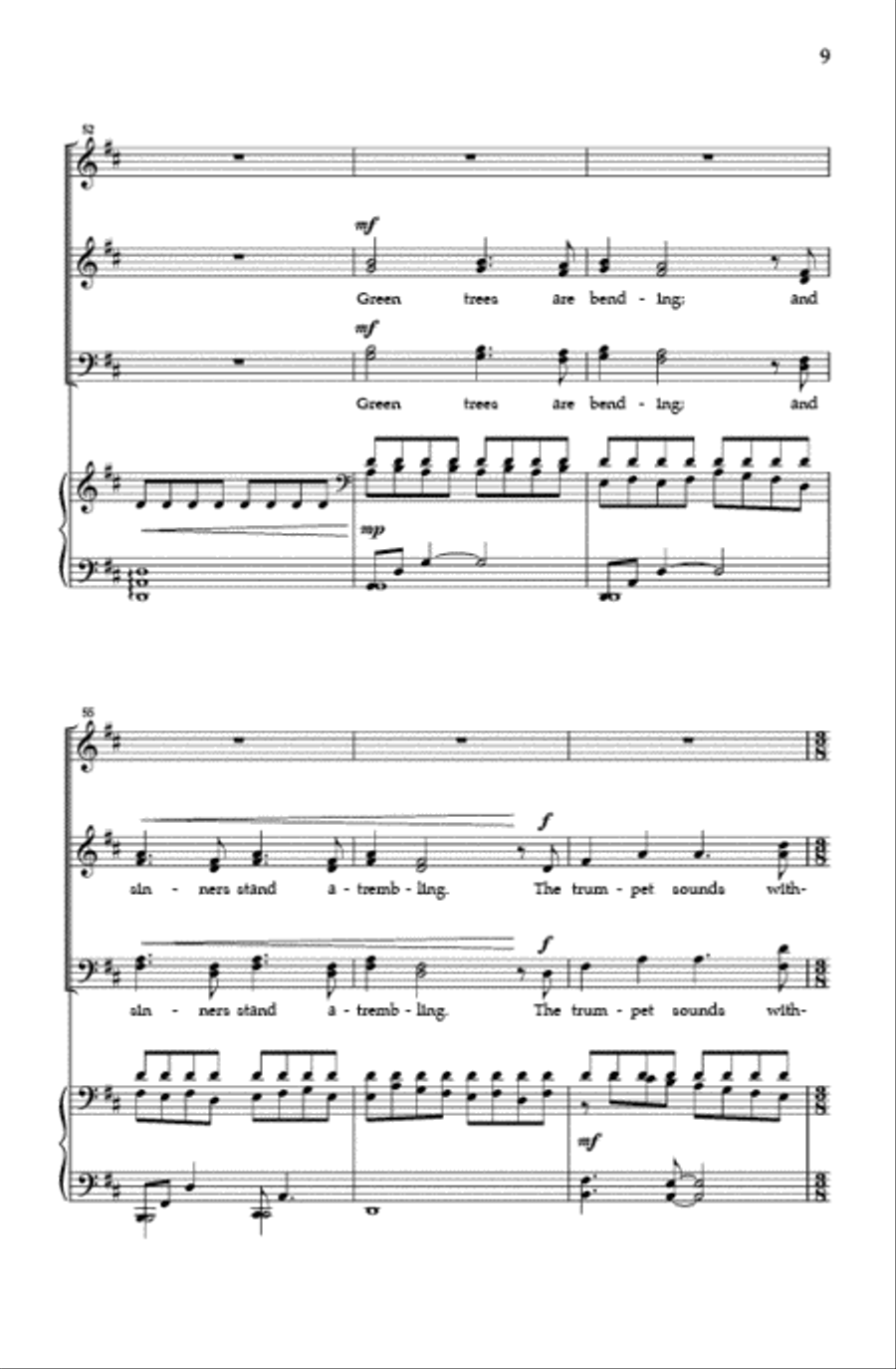 Steal Away 4-Part scores gallery preview page 8